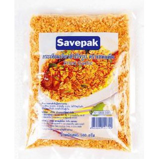 🔥Hot product!! SAVEPAK กระเทียมเจียวสำเร็จรูป ตราเซพแพ็ค ขนาด 500กรัม FRIED GARLIC High quality อาหารและเครื่องดื่ม