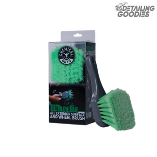 Wheelie All Exterior Surface &amp; Wheel Brush แปรงทำความสะอาดล้อรถ ล้อแมก พลาสติก ซุ้มล้อ