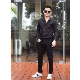 Match Mellow / เสื้อเชิ้ตสีดำ / Superblack Shirt