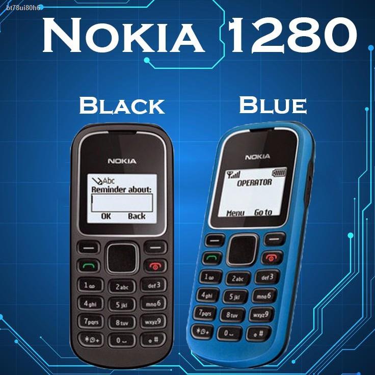 ☒โทรศัพท์มือถือโนเกียปุ่มกด NOKIA  PHONE1280 (แดง) รุ่นใหม่  2020 รองรับภาษาไทย