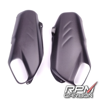 ครอบท่อเดิม คาร์บอน Ducati Panigale/Streetfighter V4 Carbon Fiber Stock Exhaust Side Panels