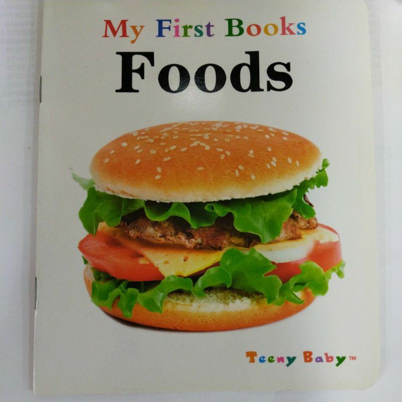 อาหารหนังสือเล่มแรกของฉัน - TEENY BABY TEACHING BOOK - ZERO RATE - ETC00047