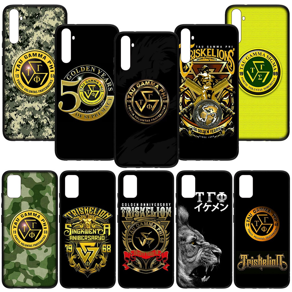 ฝาครอบ Samsung Galaxy A02 A32 5G A72 4G A02S M02 ปลอกอ่อน DA74 Triskelion TAU ทองซิลิโคนเคสโทรศัพท์ 