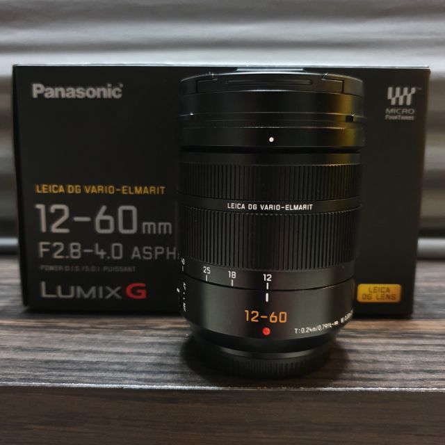 Panasonic Leica 12-60mm f2.8-4 สภาพเหมือนใหม่ อุปกรณ์ครบกล่อง