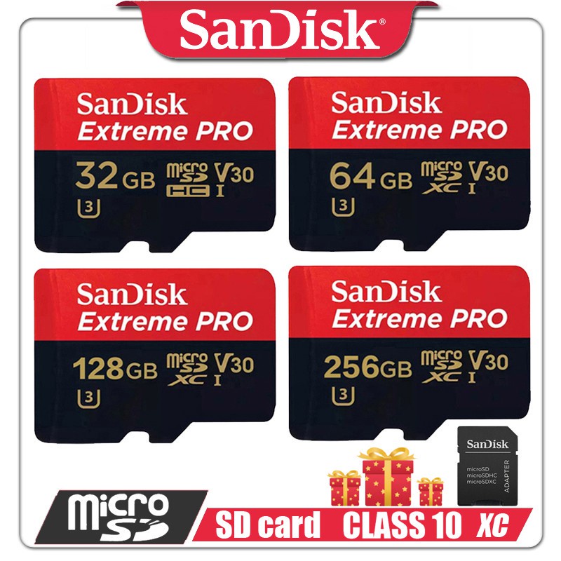 [NEW]  U3 128GB SD card 32GB 64GB 256GB 512GB Memory Card C10 A2 90MB/s Micro SD SD525X