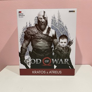 ฟิกเกอร์ GOD OF WAR KRATOS &amp; ATREUS DELUXE ART SCALE 1/10 - IRON STUDIOS