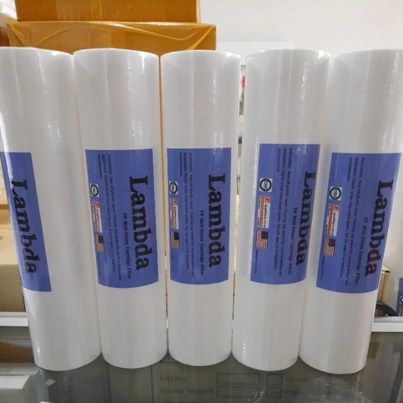 Lambdaไส้กรองน้ำ PP 5ไมครอน 10นิ้ว (1แพค 5ชิ้น) LAMBDA