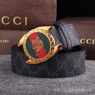 GUCCI เข็มขัดลําลอง เข้ากับทุกการแต่งกาย แฟชั่นสําหรับผู้ชาย และผู้หญิง