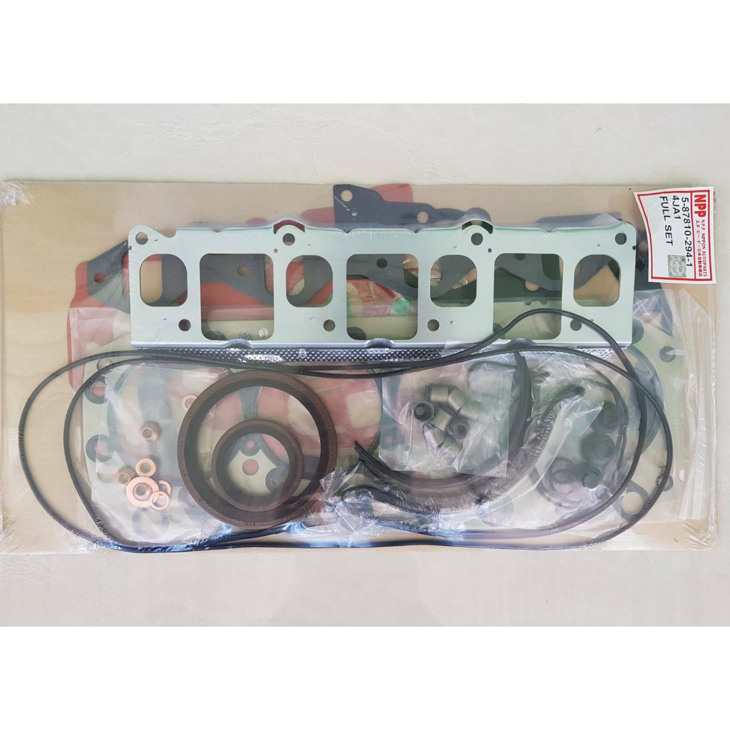 ประเก็นชุดใหญ่ ISUZU TFR 2500,4JA1 ชุดละ1000บาท แถมฟรี แถมกาวทาประเก็น เนื้อสีดำ Versachem USA 1หลอด