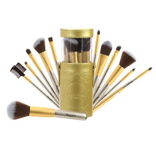 NEE CARA MAKEUP BRUSH SET 12 PIECE (N048) นีคารา ชุดแปรงแต่งหน้า