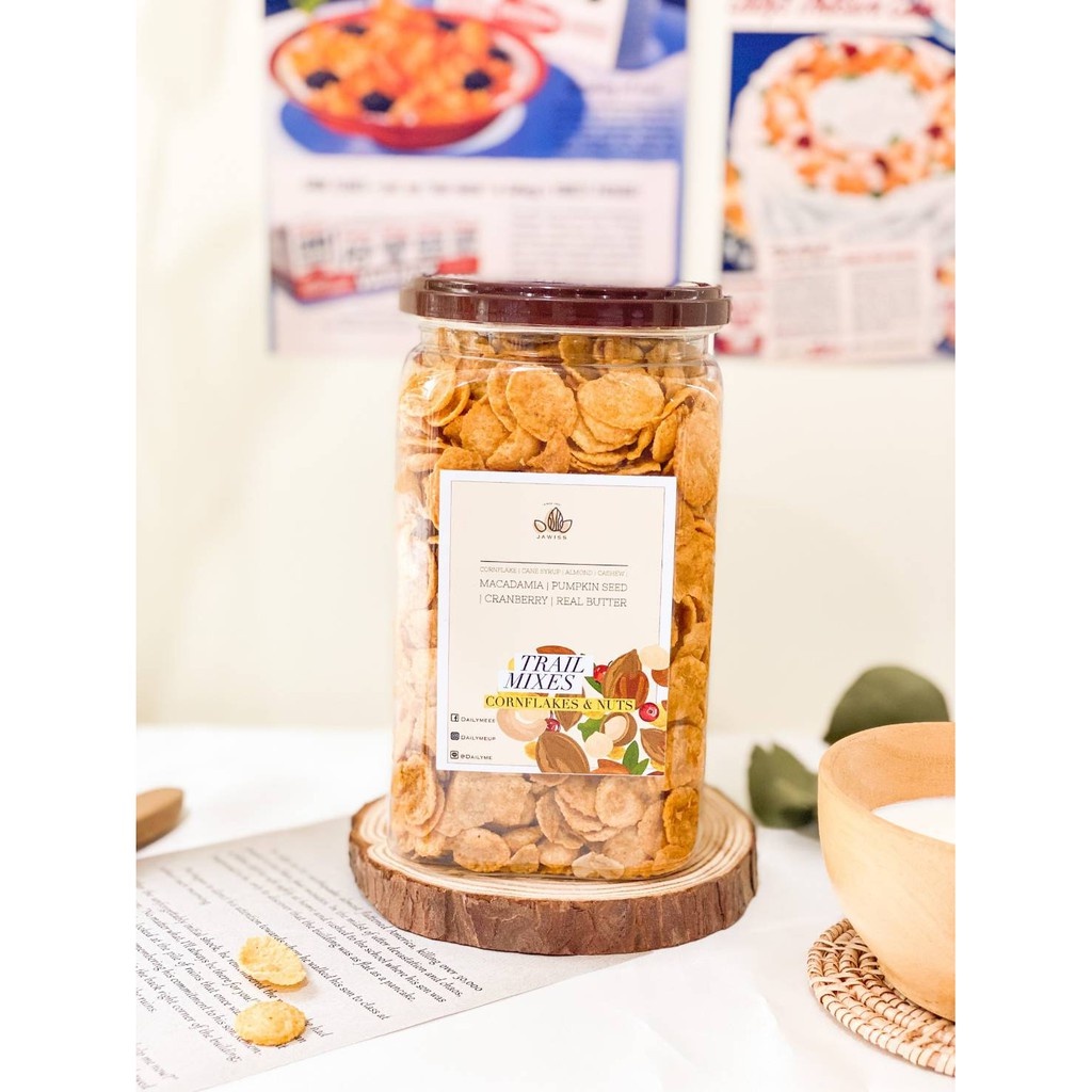 Jawiss Cornflakes (คอร์นเฟลกล้วน) ขนาด 240g