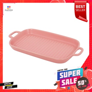 ถาดอบเหลี่ยม PORCELAIN 2 หู 11.75 นิ้ว KECH SOLID PINKPORCELAIN BAKING DISH WITH 2 HANDLES KECH 11.75IN SOLID PINK