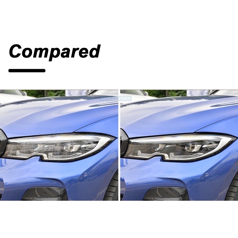 BMW G20 Headlight Vinyl TPU ฟิล์มกันรอยไฟหน้า คู่ kc_performance