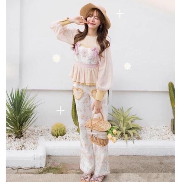 BLT BRAND : เซ็ตกางเกงสุดคิวท์ XS