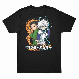 👕✨เสื้อยืดพิมพ์ลายแฟชั่น เสื้อยืด ลายการ์ตูนอนิเมะ Hunter X Hunter