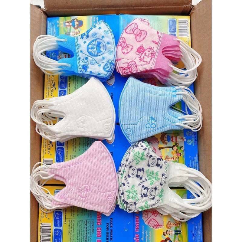หน้ากากอนามัย5Dเด็ก 3Dเด็ก & เกาหลีkfของเด็ก บรรจุ10ชิ้น #แมส3Dเด็ก#แมส5D