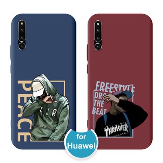 Soft เคส Huawei Y7A P Smart 2021 P40 Pro Plus Cover Y6S Y5P Y6P Y7P Y8P Mate 10 20 30 Lite P20 30 Lite Y9 Prime 2019 Nova 2i 3i 3e 4e 4 5 5i 5T 6 7 SE 7i Pro TPU Phone Casing