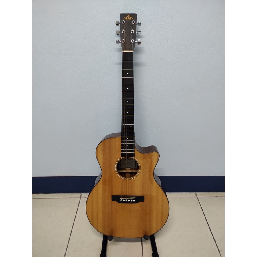 Sigma Guitar GMC-1E (Top Solid)