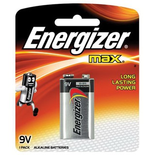 [ลดล้างสต็อค] Energizer ถ่านอัลค่าไลน์ ยี่ห่อ เอนเนอร์ไจเซอร์ รุ่น E522-BP1 [ 9V ]
