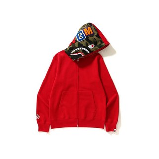 PROSPER - BAPE Shark Full Zip Hoodie Red