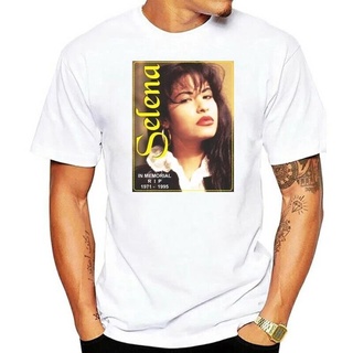 tshirtเสื้อยืดคอกลมฤดูร้อนเสื้อยืด พิมพ์ลาย Selena Quintanilla La Reyna Del Tex Mex สําหรับผู้ชาย ไซซ์ S - 3XlSto4XL