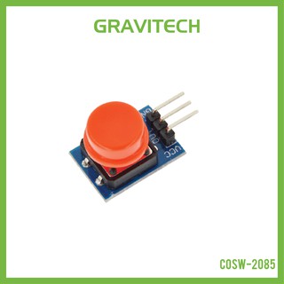 [Gravitechthai]Big Button 12x12mm Module - Red