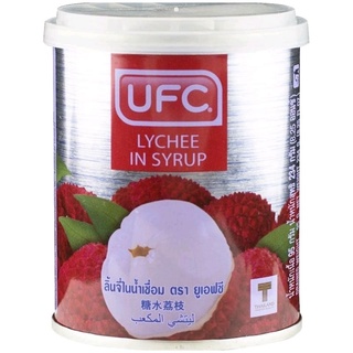 ลิ้นจี่ในน้ำเชื่อมกระป๋อง UFC Lychee In Syrupt 234g.