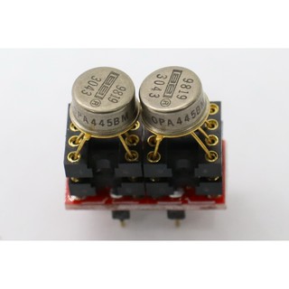 Single OP-AMP ออปแอมป์ OPA445BM ตัวถังเหล็ก ผลิตที่ U.S.A.  (ขายเป็นเซ็ต ออปแอมป์2ตัว+แปลง Singleเป็นDual)พร้อมส่ง