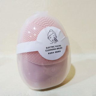 เครื่องล้างหน้า สีชมพู Miniso  / J&amp;J แปรงล้างหน้าซิลิโคน ระบบสั่น Sonic Facial Cleansing Brush