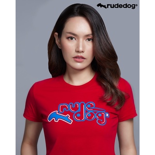 Rudedog By Hashtag เสื้อยืดแขนสั้น ทรงผู้หญิง รุ่น LED  สินค้าลิขสิทธิ์แท้