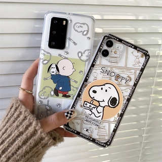 เคสโทรศัพท์มือถือแบบนิ่ม ใส กันกระแทก ลายการ์ตูนสนูปปี้ สําหรับ Xiaomi 11 Lite 11T Redmi Note 11 11s 10 10s 8 9 9s K40 Pro Max Poco F3 M4 Pro