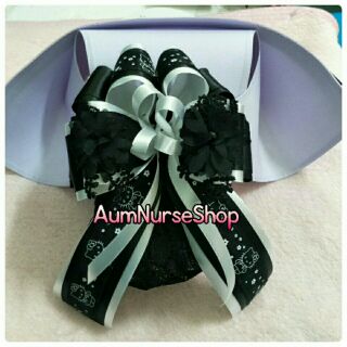 เน็ตติดผมพยาบาล 5 ชั้น handmade