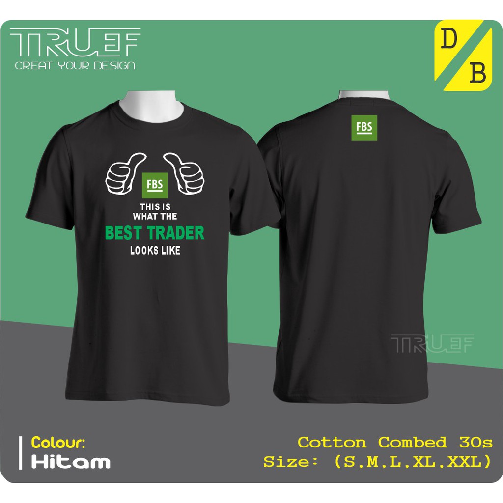 เสื้อยืด Customtrading Trader Forex FBS