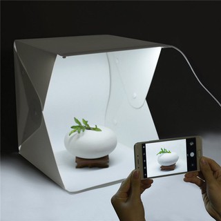 LED Lightbox  Studio กล่องไฟสำหรับถ่ายสินค้าแบบพกพา กล่องถ่ายสินค้า