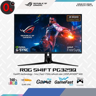 [0%] ASUS ROG Swift PG329Q 32” Gaming Monitor, 1440P WQHD (2560x1440), Fast IPS, 175Hz (Supports 144Hz), 1ms, G-SYNC