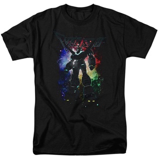 ขายดี เสื้อยืดลําลอง แขนสั้น พิมพ์ลายกราฟิก Voltron retro 80s DRM330 OCpeee43IKedjm23
