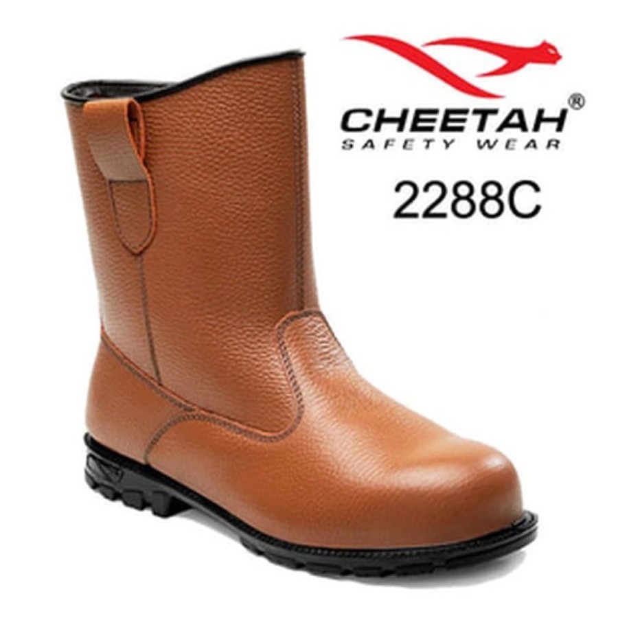 Cheetah 2288C รองเท้านิรภัย 2288 c - สีช็อกโกแลต,