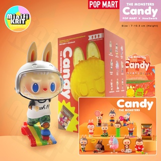 [ของแท้, พร้อมส่ง] POP MART x How2Work | Labubu : The Monsters Candy (กล่องสุ่ม) เลือกตัวได้ | Art Toys