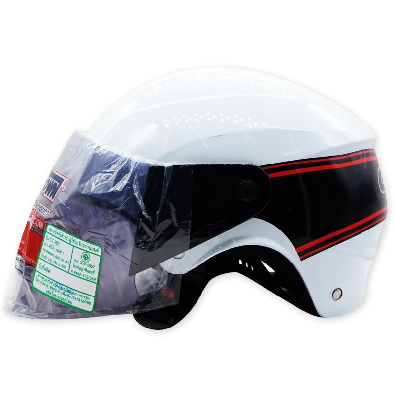 SPAlCE CROWN หมวกกันน๊อค รุ่น CT-900 สีขาว