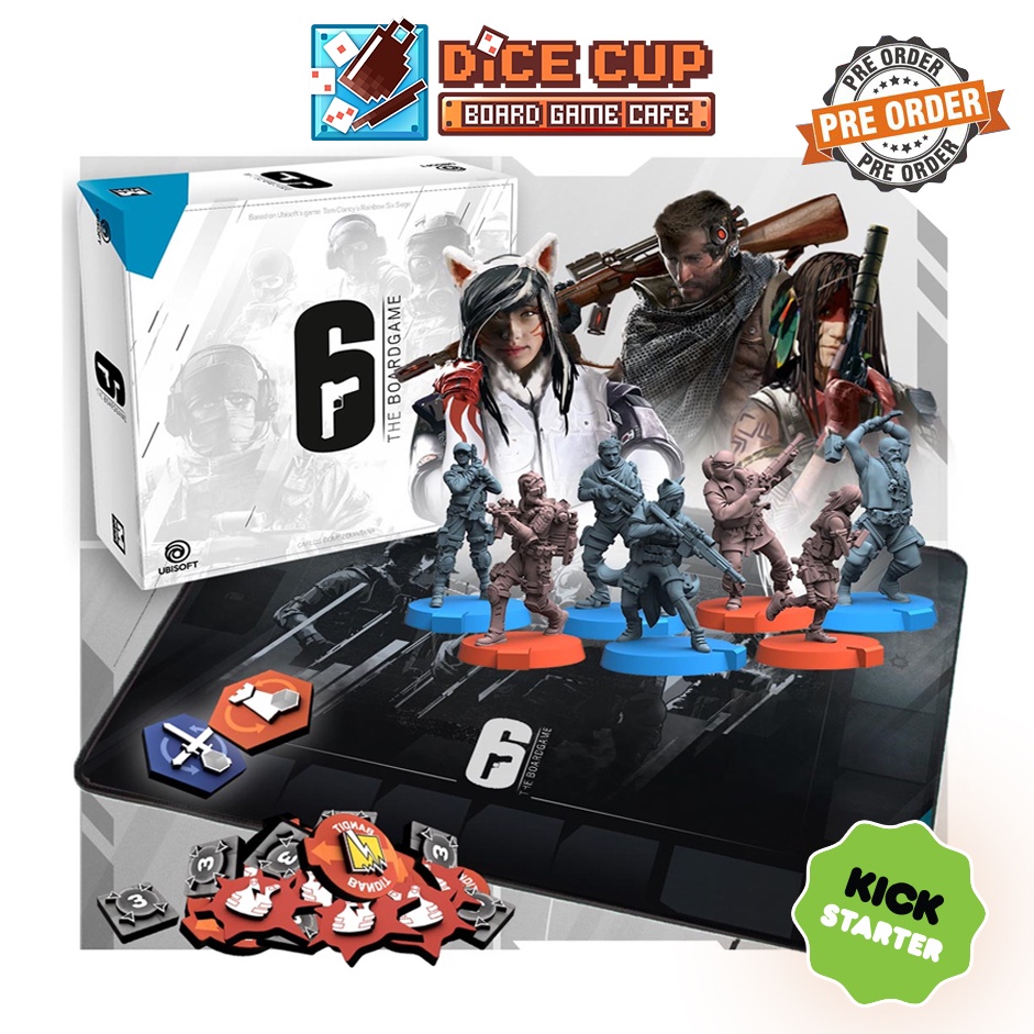 พรีออเดอร์ ของแท้ 6 Siege The Board Game New Addon Pack Board Game