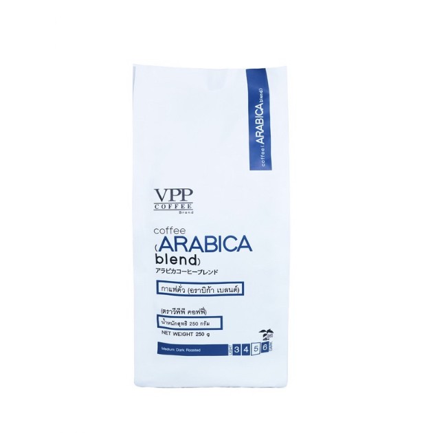VPP Ground Coffee กาแฟ กาแฟคั่ว Arabica Blend ชนิดบด 250 กรัม
