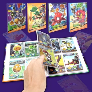 การ์ดของเล่น Plants Vs. Zombies Ar Trading Card X File สําหรับเด็ก 2 ชุด