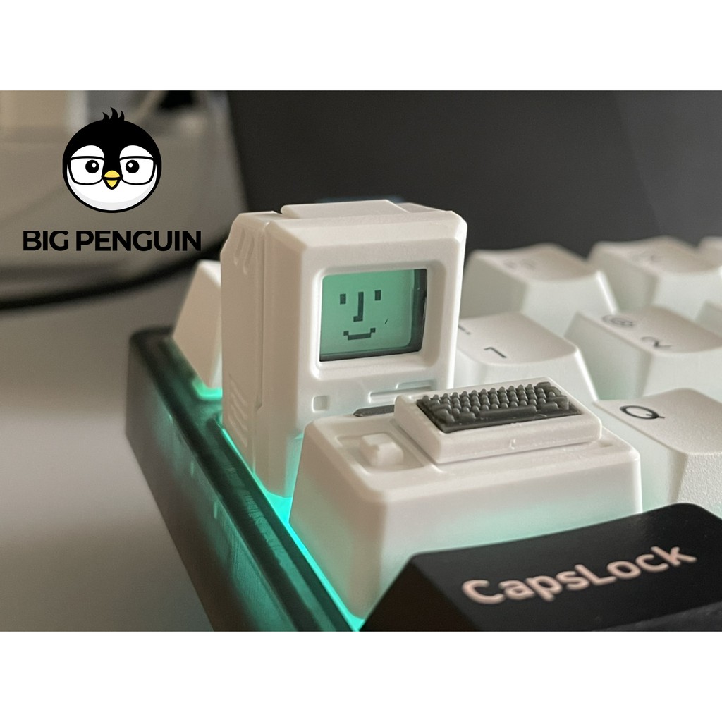 Macintosh Keycap Mac Keycap คีย์แคป แมค เป็นแม่เหล็ก เปลี่ยนหน้าได้น่ารักสุดยอดจ้า