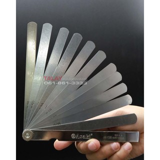 ฟิลเลอร์เกจ ASAKI รุ่น AK-0138 ขนาด 150*14 (0.05-1.00 MM.)