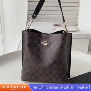 Coach กระเป๋าผู้หญิง MOLLIE 22 กระเป๋าถัง CA582 CA177 CB602