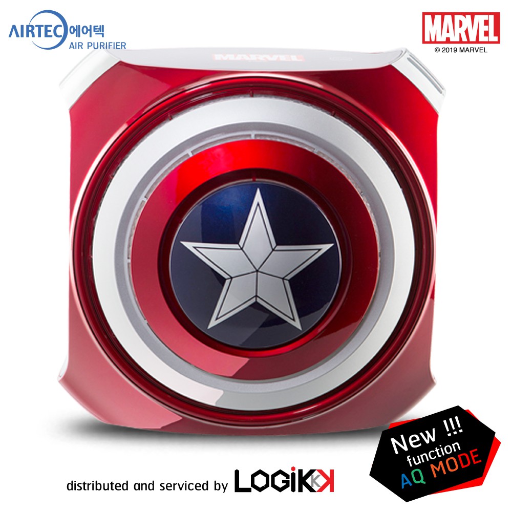 AIRTEC,เครื่องฟอกอากาศระบบ e-Nano Film Filter, ลิขสิทธิ์แท้จาก MARVEL STUDIOS,HABANERO2 MODEL : CAPT