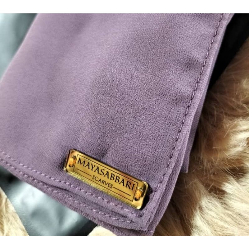 SHAWL CHIFFON PLAIN*