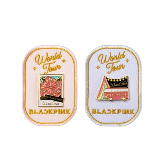 【BLACKPINK แท้จริง】 BLACKPINK WORLD TOUR PIN BADGE