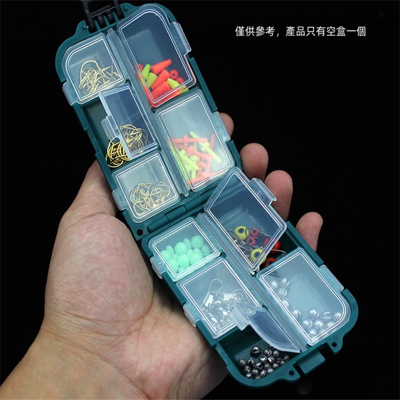 【CUNDA】🔥 อุปกรณ์เสริมพิเศษ กล่องเก็บอุปกรณ์ตกปลา กล่องใส่เหยื่อตกปลา Fishing Tackle Box กล่องเคส สําหรับใส่จัดเก็บเหยื่อตกปลา อุปกรณ์เสริม อเนกประสงค์ ใส่เหยื่อปลอม ปลอม และ ตกเอนกประสงค์ได้ 2 ด้าน ปลา