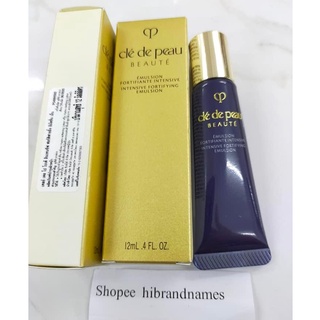 12ml ฉลากไทย ของแท้ Cle de peau  Intensive fortifying emulsion N อิมัลชั่น สูตรกลางคืน ทวีสมรรถนะการทำงานของอัจฉริยะ